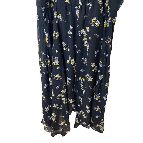 🎉Maurice’s Floral Cold Shoulder Polkadot Top Dress Sz 2X - Picture 7 of 9